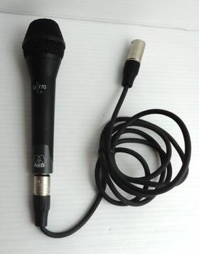 D770 Akg Dynamic Microphone With Xlr Cable