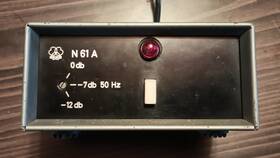 N61a Akg Microphone Power Supply For C61 Condenser Mic Parts Or Repair