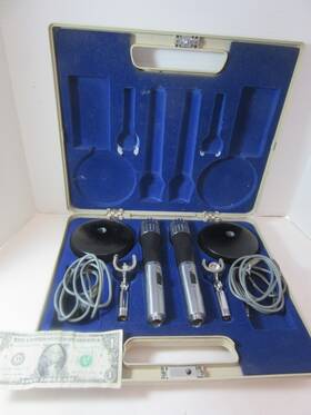 M3311p Allied Pair Of Microphones With Case