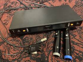 Wm-219 American Audio Dual Wireless Microphone Receiver