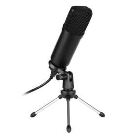 Rhq9083665021925nh Ammoon Usb Condenser Microphone Mic With Desktop Metal Tripod Windscr C6c0