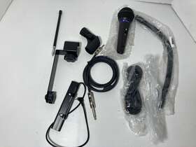 A510-0006 Amplivox Condenser Professional Microphone With Mic Holder Stand
