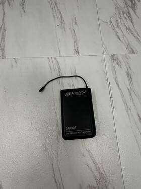 S1690t Amplivox Wireless 16 Channel Uhf Bodypack Transmitter