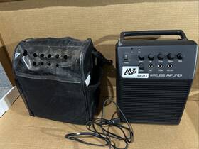 Sw212 Amplivox Sw245 Microphone Portable Audio Pa Speaker Sound System