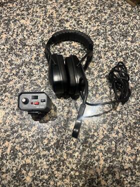 Bp-200 Anchor Audio Portacom Belt Pack 3-pin Xlr Female In With Headset Obo