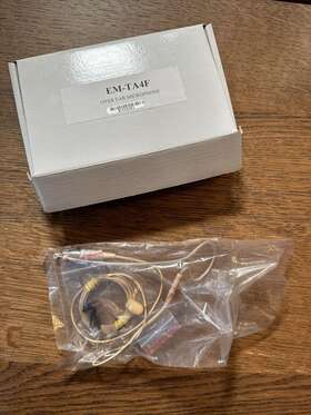 Em-ta4f Anchor Audio Ultralight Over The Ear Microphone W Ta4f Connector Tan