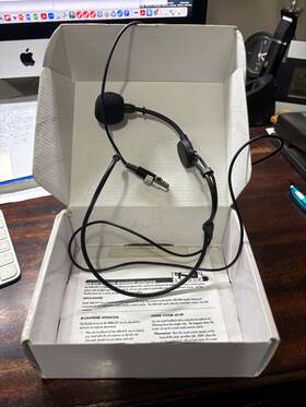 Hbm-ta4f Anchor Audio Headband Microphone With Ta4f Connector