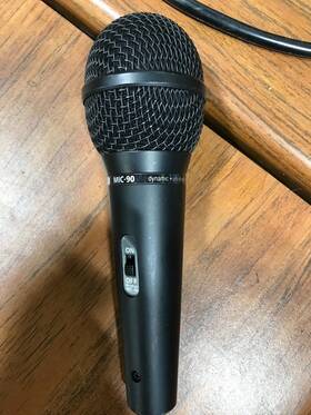 Mic-90 Anchor Dynamic Unit-directional Lo-z Microphone Not Tested