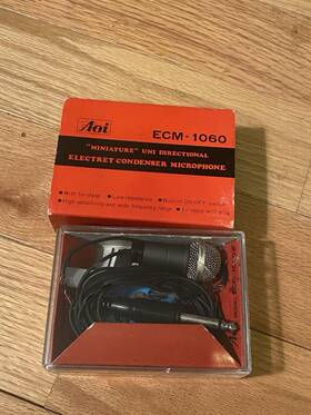 Ecm-1060 Aoi Miniature Unidirectional Microphone