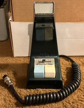 Ud-114a Aoi Microphone Uni-directional Dynamic Model Metal Radio Broadcast Japan