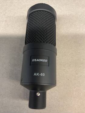 Ak-60 Aokeo Professional Condenser Microphone Music Studio Mic Only Podcast