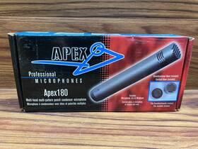Apex180 Apex 840402017318 180 Professional Microphone Multi Head Pencil Condenser Omnidirectional