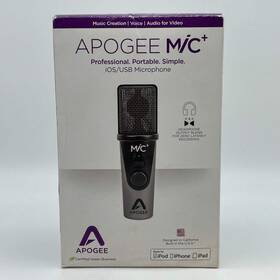 0078-0019-0000 Apogee Mic Plus 20 Hz - Khz Microphone