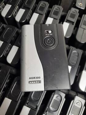 Agr300 Array Lot Of 41 Receivers 3-channel Fm With Vanguard Suitcase