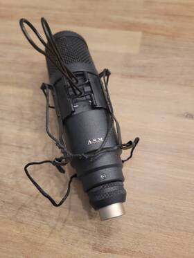 Tm020 Asm Condenser Microphone Xlr Large Diaphgram Professional Recording Cardioid Mic
