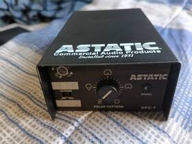 Vpc-1 Astatic Polar Pattern Control Box For Condenser Microphones