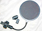 Asvs-6 Unbranded Microphone Pop Filter Recording Studio Mesh Windscreen Free Mic