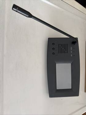 Ppm-it5 Ateis Pss-g2 Programmable Touch Panel Paging Microphone Used
