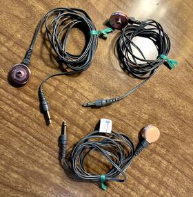 Hds-98 Audio Implements Po-15/301 Ifb Earpiece Magnetic Receiver Cord Lectro X3