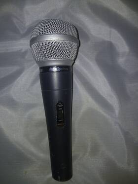 As-543l Audio Spectrum Vintage As543l Dynamic Handheld Microphone Black Silver