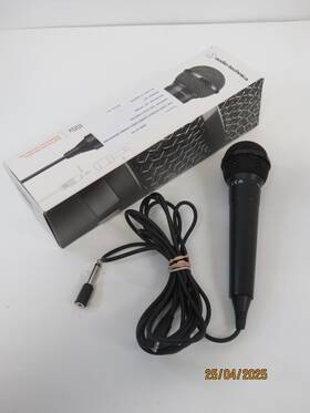 Atr1100x Audio-technica 042005204823 Fixed 1/4 Inch Dynamic Microphone- Black Dj199