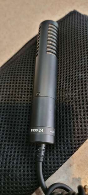 1690184 Audio-technica Pro 24 Stereo Camcorder Condenser Microphone - Tested