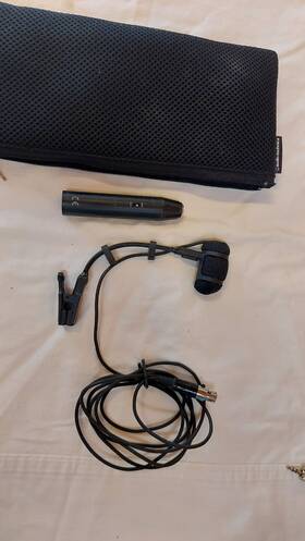 Audio-technica 613815578826 Pro 35 Cardioid Condenser Clip-on Instrument Microphone With Case