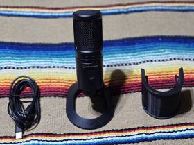 At2020usb-x Audio-technica Cardioid Condenser Microphone - Black Good Condition