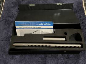 At815a Audio-technica Gradient Condenser Microphone - Working