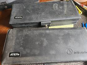 At853a Audio-technica At831a Electret Condenser Unidirectional Mic At853
