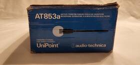At8505 Audio-technica At853 Uni Point Miniature Unidirectional Condenser Mic- Untested