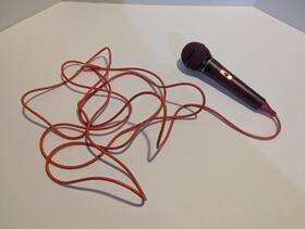 Atr10rd Audio-technica Discontinued Orange Vintage Handheld Microphone