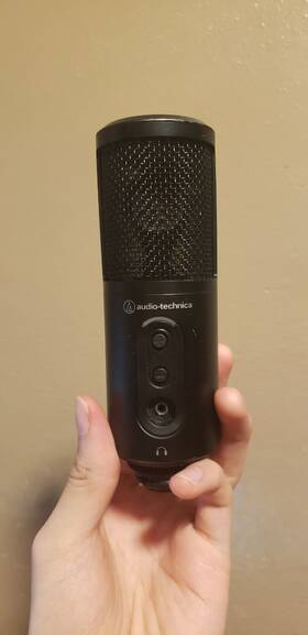 Atr2500x-usb Audio-technica Cardioid Condenser Microphone Atr Series Used