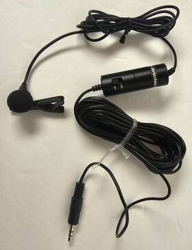 Atr350is Audio-technica Wired Lavalier Microphone Lapel Atr350