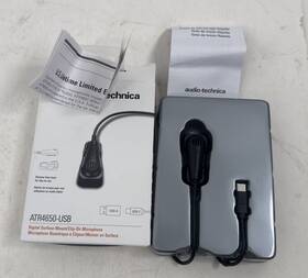 Atr4650-usb Audio-technica Omni Condenser Microphone