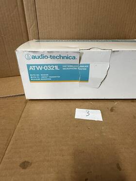 Atw-0321l Audio-technica Vhf Wireless Lavalier Microphone System