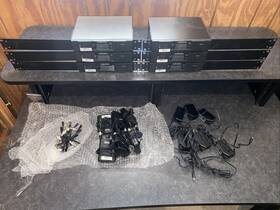 Atw-3100 Audio-technica Wireless Lapel Systems 6 Complete 600mhz Band