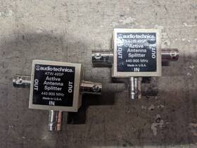 Atw-49sp Audio-technica 2 Active Antenna Splitter 440-900 Mhz