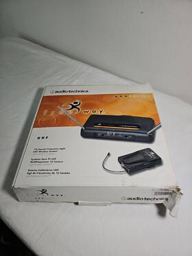 Atw-601a Audio Technica Used Atw-601a/g Freeway Instrument Wireless System