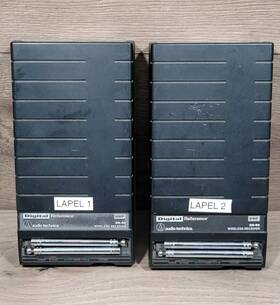 Atw-r09 Audio Technica 2 Audio-technica Atw R09 Dr-r5 Wireless Receivers Uhf Untested Please Read