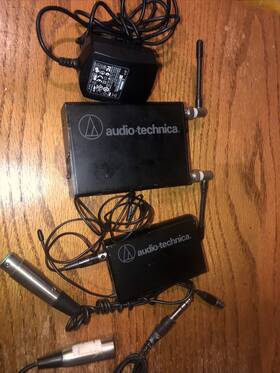 Atw-r100x Audio-technica T101x Atw-r100 And Atw-t101 Wireless Microphone Transmitter System