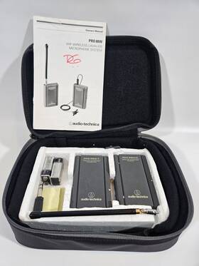 Pro88w-13-830 Audio-technica Pro 88w Vhf Wireless Omni Clip-on Microphone System