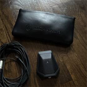 U851rb0 Audio-technica Omnidirectional Condenser Boundary Microphone Xlr
