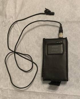 205.300 Audio-technica W303t Black Wireless Body-pack Transmitter Mhz