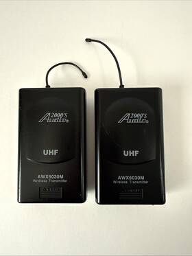 6030m Audio2000s 2 Audio 2000s Wireless Transmitter Awx
