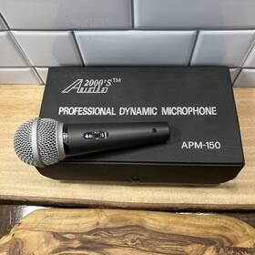 Apm-150 Audio2000s Amp-150 Audio 2000s Dynamic Vocal Microphone With Case