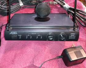 Awl6408l Audio2000s Audio 2000s Mic . Wireless Receiver And Cords