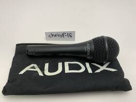 228336-188 Audix Om2 Wired Handheld Microphone Black With Carrying Pouch