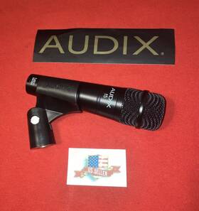 Audix 687471141106 F5 Instrument Microphone Snare Drum Guitar Barely Used Fusion Mic Clip Set