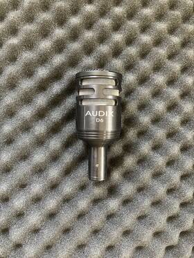 Audix 811501045496 D6b Professional Dynamic Instrument Microphone Black